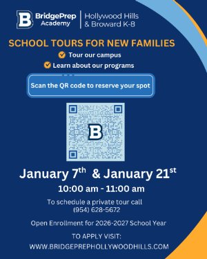   ⭐School Tours for New Families  ⭐Visitas Escolares para Familias Nuevas